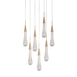 Фото 1 Подвесной светильник Pour 7A br.brass