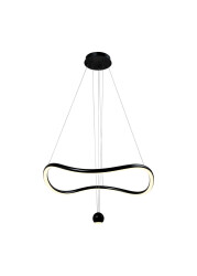 Фото SL6209.403.35 Светильник подвесной ST-Luce Черный/Черный, Белый LED 1*35W 3000K ОРИОН