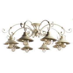 Фото Потолочная люстра Arte Lamp GRAZIOSO A4577PL-8WG