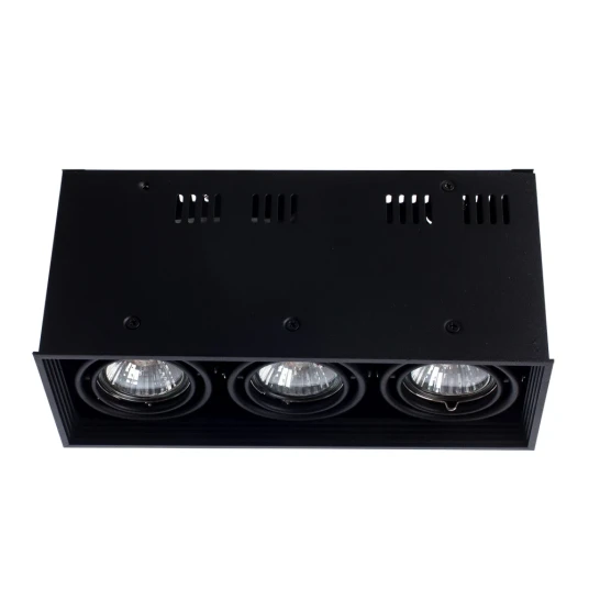 Фото Точечный накладной светильник Arte Lamp CARDANI PICCOLO A5942PL-3BK