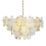 Фото 1 SL6240.203.12 Светильник подвесной ST-Luce золотистый/Прозрачный, янтарный E14 12*60W ТЕНДЕРО