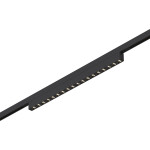 Фото 2 ST666.446.15 Магнитный трековый светильник Черный LED 1*15W 4000K 640Lm Ra>90  IP20 L292xW10xH18 24V SUPER5