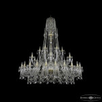 Фото 3 Люстра хрустальная 1411/24+6+6/530/XL-165 G
