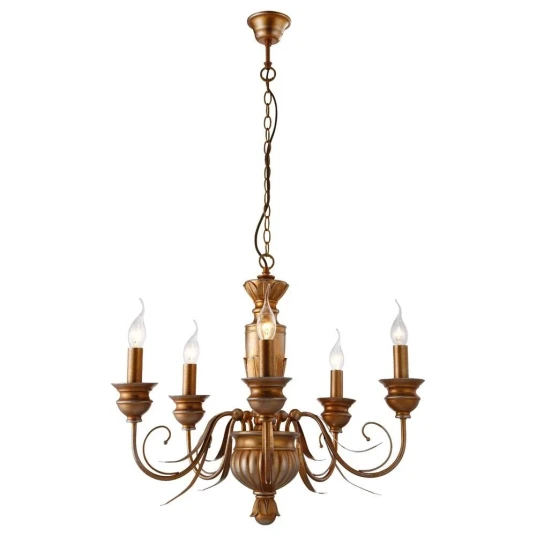 Фото Подвесная люстра Arte Lamp DORATURA A9075LM-5GA