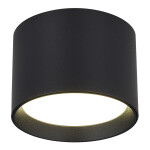 Фото ST163.402.01 Светильник потолочный Черный GX53 1*50W IP20 D85xH60 220V Без ламп Накладные светильники