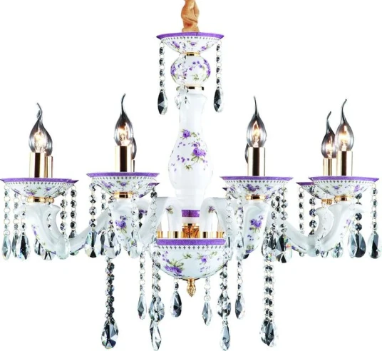 Фото Подвесная люстра Arte Lamp CONTESSA A6613LM-8GO