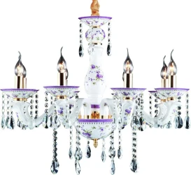 Фото Подвесная люстра Arte Lamp CONTESSA A6613LM-8GO