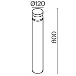 Фото 3 Ландшафтный светильник Outdoor O591FL-L12GF3K1