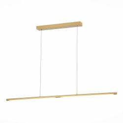 Фото SL1580.203.01 Светильник подвесной ST-Luce Матовое золото/Белый LED 1*22W 3200K RALIO