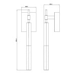 Фото 5 Настенный светильник Vita 1A br.brass