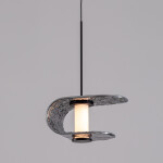 Фото 3 Подвесной светильник MD24020901-1A black/smoky