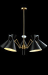 Фото 1 Люстра Crystal Lux JOVEN SP5 GOLD/BLACK