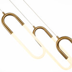 Фото 1 SL1579.303.03 Светильник подвесной ST-Luce Латунь/Латунь, Белый LED 3*14W 3000K MOFISTO