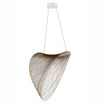 Фото 2 SL6900.503.24 Светильник подвесной ST-Luce Белый/Древесный LED 1*24W 4000K FOSSIL