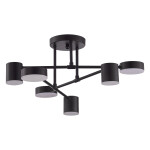 Фото 3 SLE201042-06 Светильник потолочный Черный/Черный LED 6*7W 4000K NOBEL