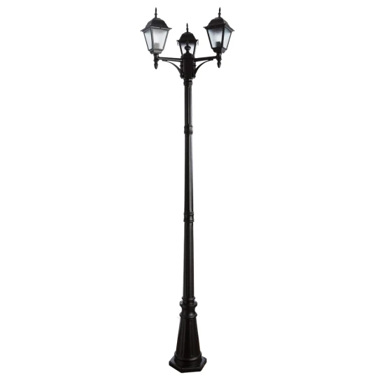 Фото Парковый светильник Arte Lamp BREMEN A1017PA-3BK