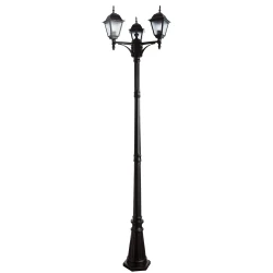 Фото Парковый светильник Arte Lamp BREMEN A1017PA-3BK