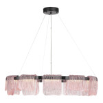 Фото 1 SL6021.403.66 Светильник подвесной ST-Luce черный/розовый LED 1*66W 3000K ВУАЛЬ