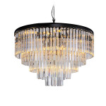 Фото 4 Люстра Odeon 10A black/clear