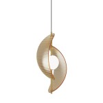 Фото 7 Подвесной светильник MD24030035-1A brass/amber