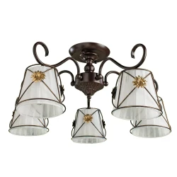 Фото Потолочная люстра Arte Lamp FORTUNA A5495PL-5BR