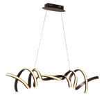 Фото 4 Подвесной светильник Fluire 2C bronze