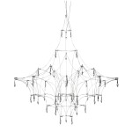 Фото 2 Люстра Lucciola 1E chrome