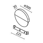 Фото 2 Настенный светильник (бра) Maytoni MOD320WL-L13MR3K1