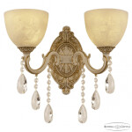 Фото 5 Бра с костяным фарфором AL7801B10/2/175 B WMG P1 U Pair Bohemia Ivele Crystal