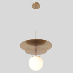 Фото 3 Светильник подвесной Crystal Lux UVA SP1.2 BRASS