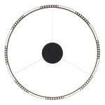 Фото 1 SL6238.443.01 Светильник подвесной ST-Luce черный/черный LED 1*43W 4000K ПАРИЛЛА