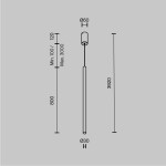 Фото 3 Подвесной светильник Maytoni MOD160PL-L6BK