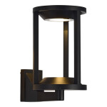 Фото SL9535.401.01 Светильник уличный настенный ST-Luce черный/черный LED 1*9W 3000K GLORR