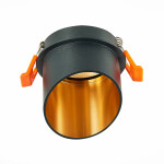 Фото 3 ST214.408.01 Св-к встр. Черный GU10 1*50W  IP20 L68xW68xH68 220V Без ламп Встраиваемые светильники