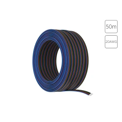 Фото Провод 4-жильный для светодиодной ленты RGB 50м, 20AWG Arte Lamp STRIP-ACCESSORIES A20-4W