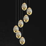 Фото 3 Подвесной светильник MD13003023-12A gold