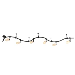 Фото Готовая трековая система Arte Lamp RAILS KITS A3059PL-6BK