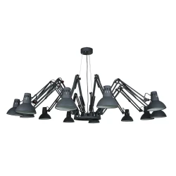 Фото Подвесная люстра Arte Lamp RAGNO A2043SP-12BK