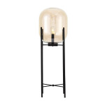 Фото 1 SL1050.525.01 Торшер ST-Luce Черный/Коньячный E27 1*40W (из 2-х коробок) БУРАСКА