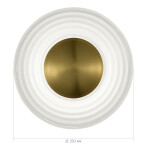 Фото 1 SL6125.301.01 Светильник настенный ST-Luce Латунь/Прозрачный LED 1*6W 3000K МУН