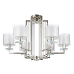 Фото 3 Люстра Crystal Lux NICOLAS SP-PL6 NICKEL/WHITE