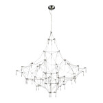 Фото 2 SL6601.113.114 Светильник подвесной ST-Luce Хром/Прозрачный LED 114*0,5W 3000K ГРАВЕТТА