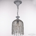 Фото 2 Подвесной светильник хрустальный AL16781/16 WMN Drops Bohemia Ivele Crystal
