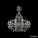 Фото 3 Люстра хрустальная 1409/12+6/300/XL-95 G