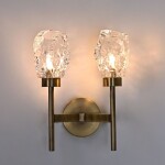 Фото 2 Настенный светильник BRWL7071-02 antique brass
