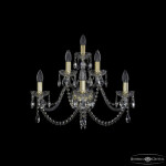 Фото 2 Бра хрустальные 1402B/3+2+1/240 G