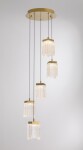 Фото 3 Подвесной светильник MD25020403-5A2 Satin gold, LED/25.4W, 3000K dimmable