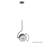 Фото 4 Светильник подвесной Crystal Lux CORRECTO SP9W LED BLACK