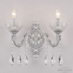 Фото 3 Бра хрустальные AL7901B10/2/175 A WMN P Clear/M-1G Bohemia Ivele Crystal