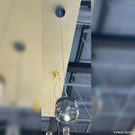 Фото 1 Светильник подвесной Crystal Lux BOX SP1 CHROME/SMOKE